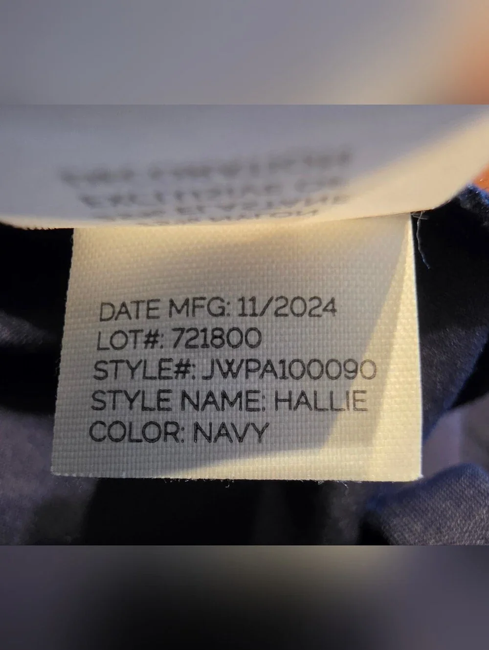 Johnnie-O Hallie Navy Performance Pants | Women's Small Stretch Golf Travel Care